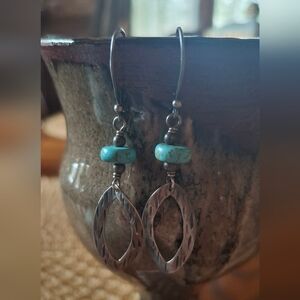 Silver & Turquoise Earrings